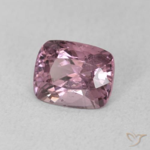 Espinélio Roxo rosado Natural 0.96ct, Almofada, VS
