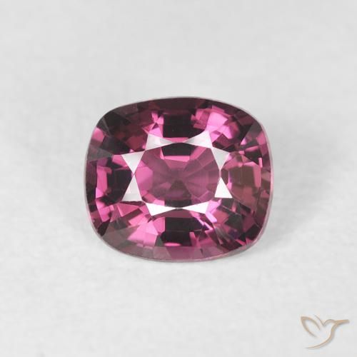 0.92ct Natural Vermelho Rapberry Espinélio, Almofada, VS