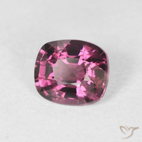 Espinélio Vermelho Rapberry Natural 0.92ct, Almofada, VS