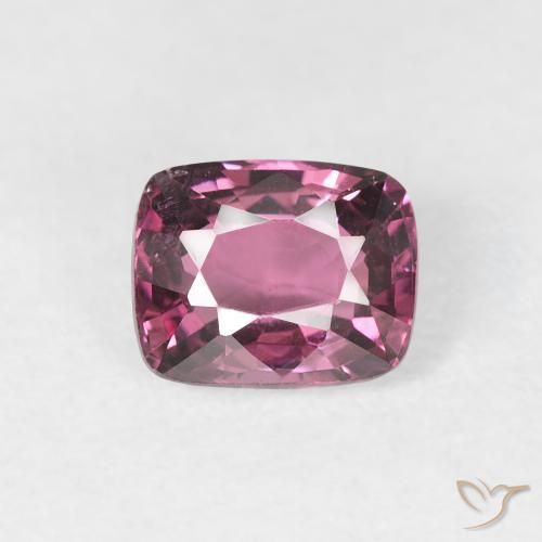 0.98ct Natural roxo médio Espinélio, Almofada, VS