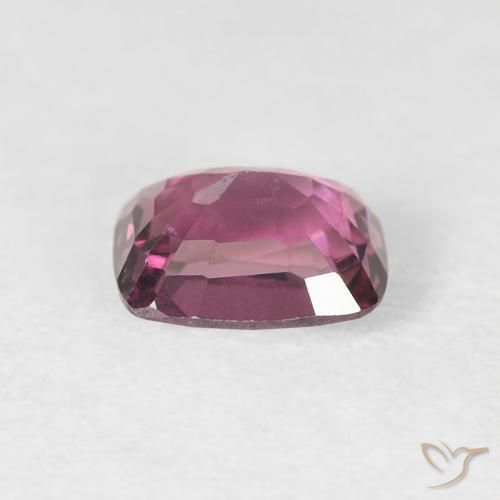 Espinélio roxo médio Natural 0.98ct, Almofada, VS