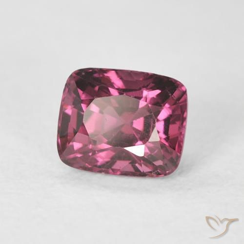 Espinélio Vermelho Rapberry Natural 1.03ct, Almofada, VS