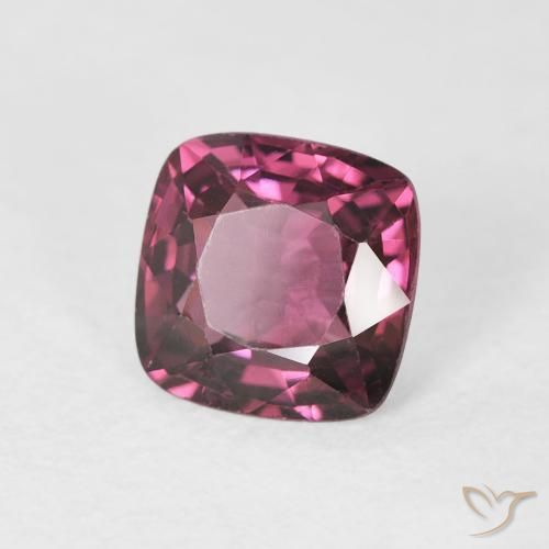 Espinélio roxo médio Natural 1.07ct, Almofada, VS