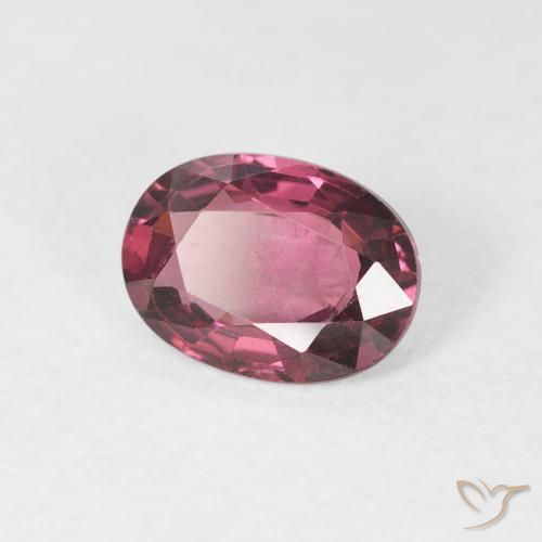 Espinélio roxo médio Natural 1.04ct, oval, VS