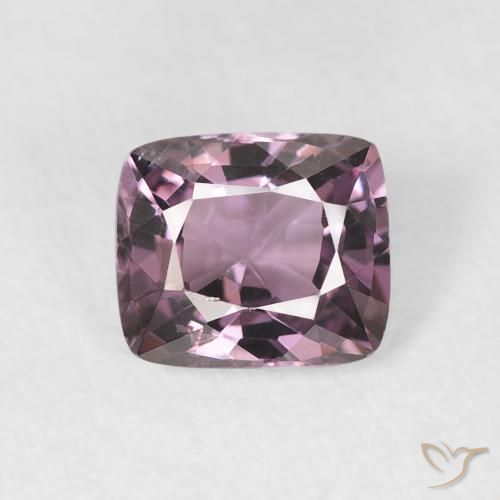0.95ct Natural roxo médio Espinélio, Almofada, VS
