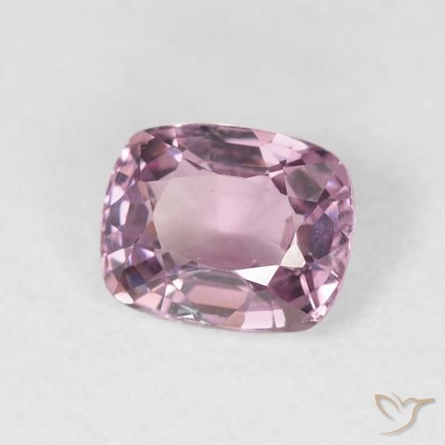 Espinélio Luz roxa Natural 1.13ct, Almofada, VS