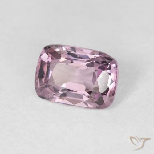 Espinélio Luz roxa Natural 1.12ct, Almofada, VS