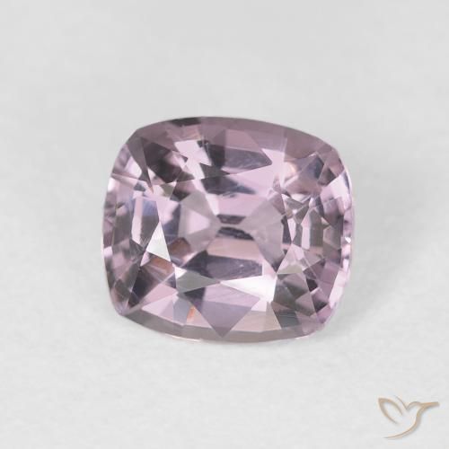 Espinélio Luz roxa Natural 1.23ct, Almofada, VS