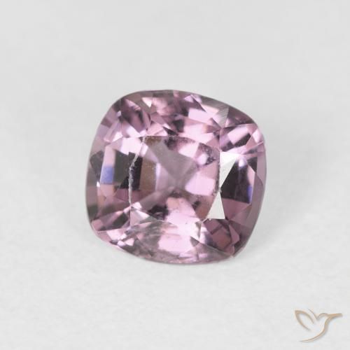 Espinélio Tom malva profundo Natural 0.87ct, Almofada, VS