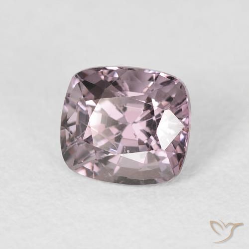 Espinélio Roxo rosado Natural 1.28ct, Almofada, VS