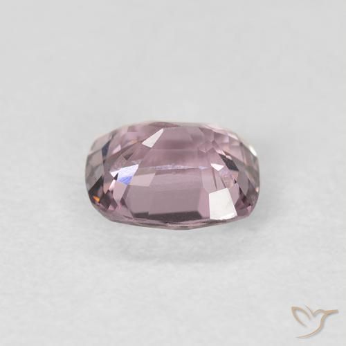 Espinélio Roxo rosado Natural 1.00ct, Almofada, VS