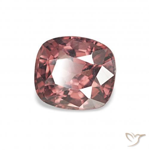 Espinélio Vermelho escuro Natural 1.00ct, Almofada, VVS-VS