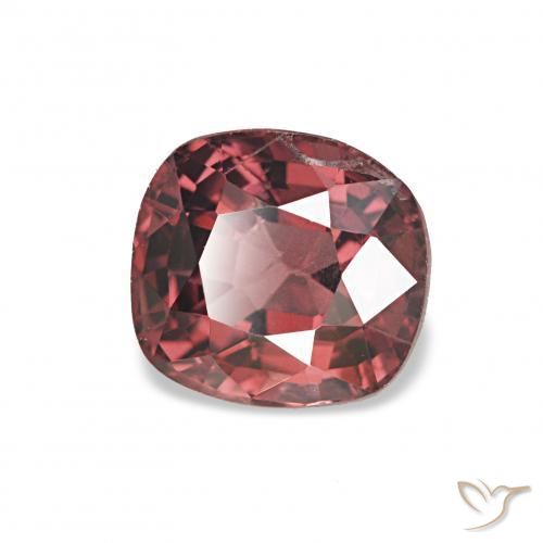 Espinélio Vermelho escuro Natural 1.20ct, Almofada, VS