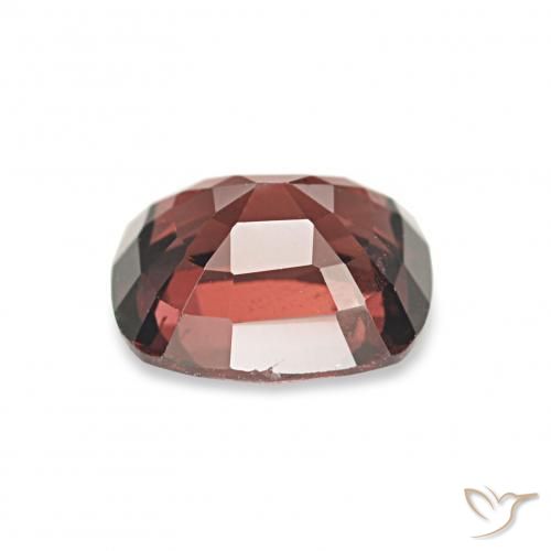 Espinélio Vermelho escarlate Natural 1.12ct, Almofada, VS