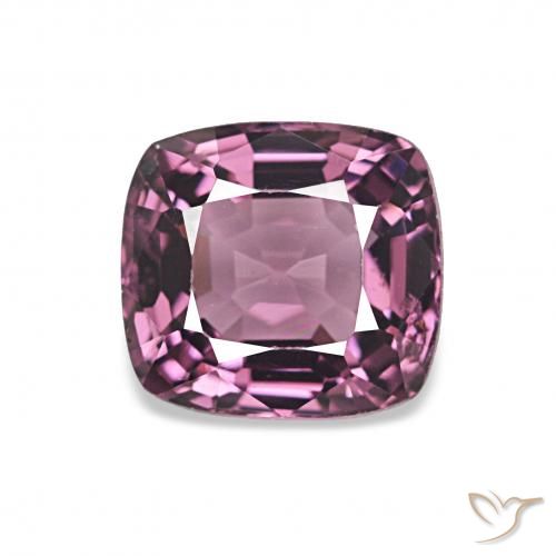 1.58ct roxo avermelhado Espinélio, Almofada, VVS-VS