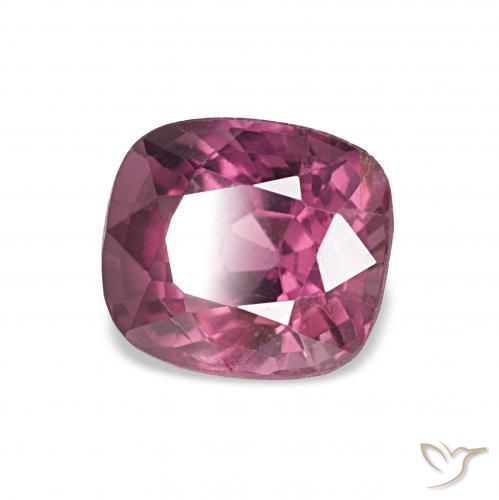 Espinélio Berry Purple Natural 1.23ct, Almofada, VVS-VS