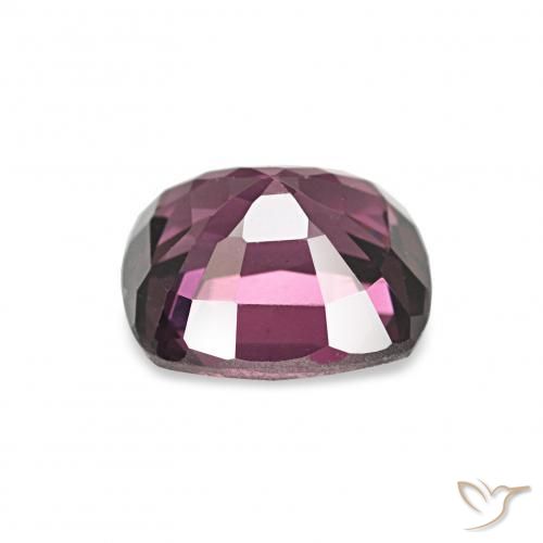 Espinélio Roxo escuro Natural 1.17ct, Almofada, VVS-VS