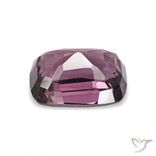 Espinélio roxo avermelhado Natural 1.44ct, Almofada, VVS-VS