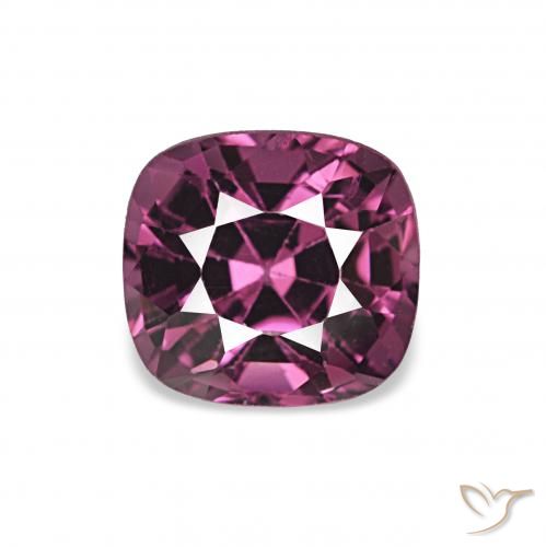 1.12ct roxo avermelhado Espinélio, Almofada, VVS-VS