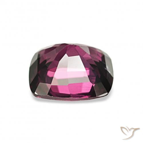 Espinélio Roxo escuro Natural 1.21ct, Almofada, VVS-VS