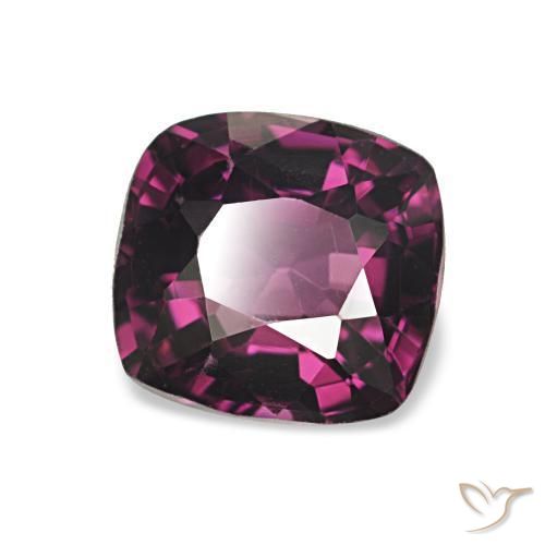 Espinélio Vermelho Rapberry Natural 1.13ct, Almofada, VVS