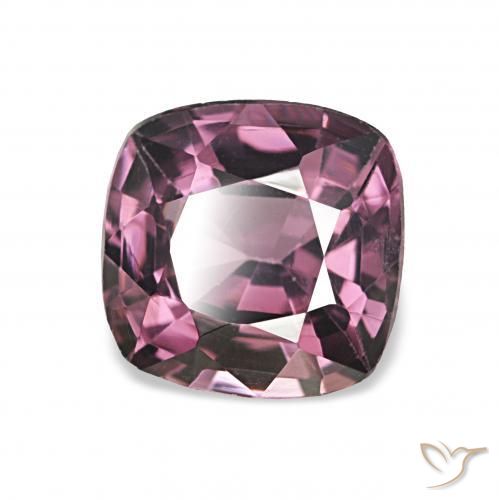 Espinélio ameixa roxa Natural 1.40ct, Almofada, VVS