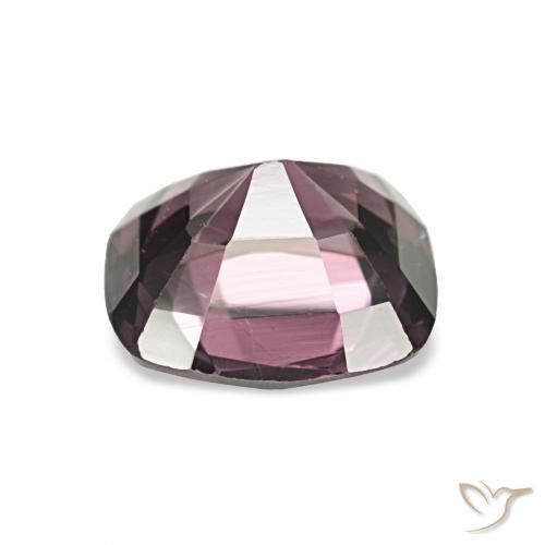 Espinélio ameixa roxa Natural 1.40ct, Almofada, VVS