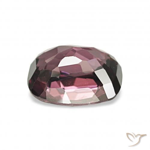 Espinélio Roxo escuro Natural 1.28ct, Almofada, VVS