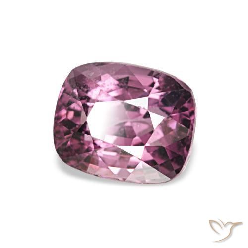 Espinélio ameixa roxa Natural 1.04ct, Almofada, VS