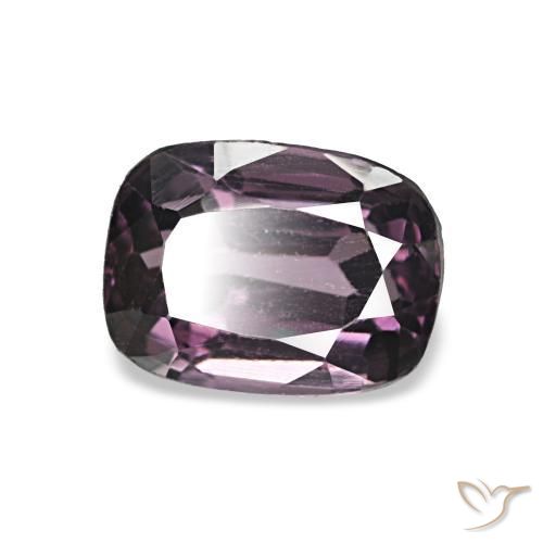 Espinélio Eggplant Purple Natural 1.06ct, Almofada, VS
