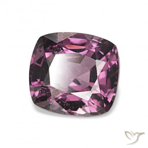Espinélio roxo médio Natural 1.46ct, Almofada, VS