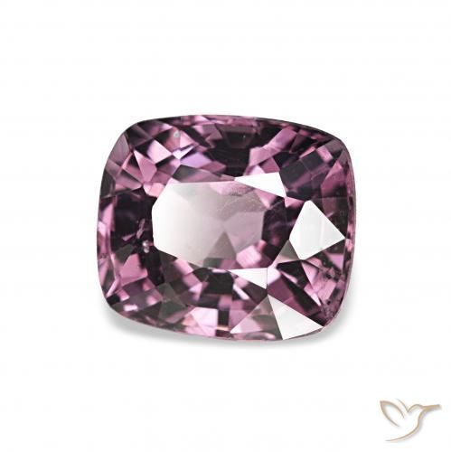 Espinélio Medium Dark-Purple Natural 1.18ct, Almofada, VS