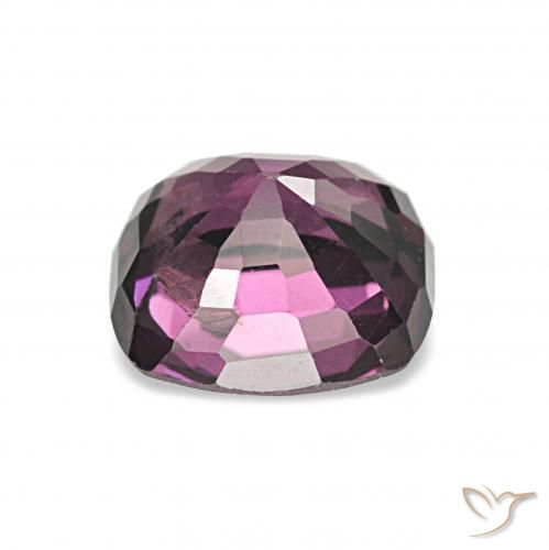 Espinélio framboesa vermelha Natural 1.49ct, Almofada, VS