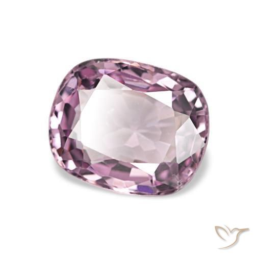 Espinélio roxo avermelhado Natural 0.99ct, Almofada, VS