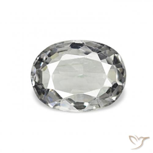 0.56ct Cinza claro Espinélio, oval, VS