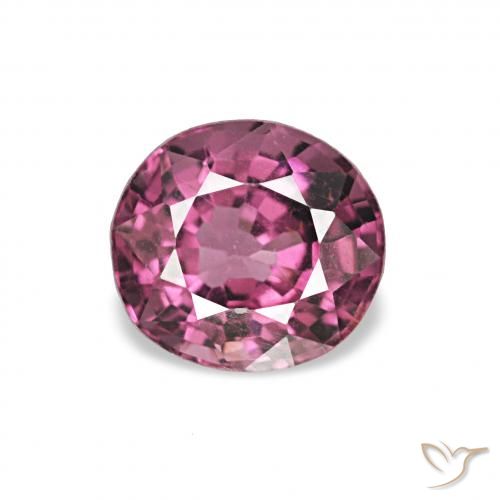 0.62ct Vermelho Rapberry Espinélio, oval, VVS-VS