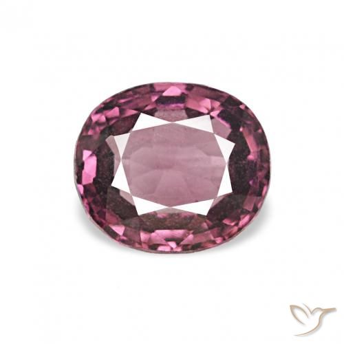 0.55ct roxo médio Espinélio, Almofada, VVS-VS