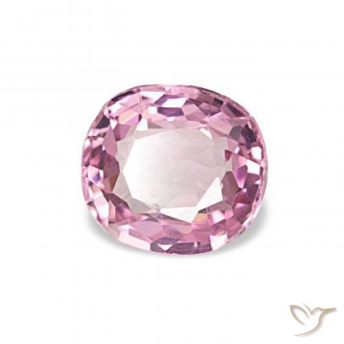 Espinélio Rosa chiclete Natural 0.52ct, Almofada, VVS-VS