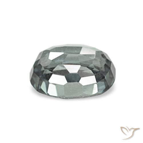Espinélio Blue-Green Silver Natural 0.58ct, Almofada, VVS-VS