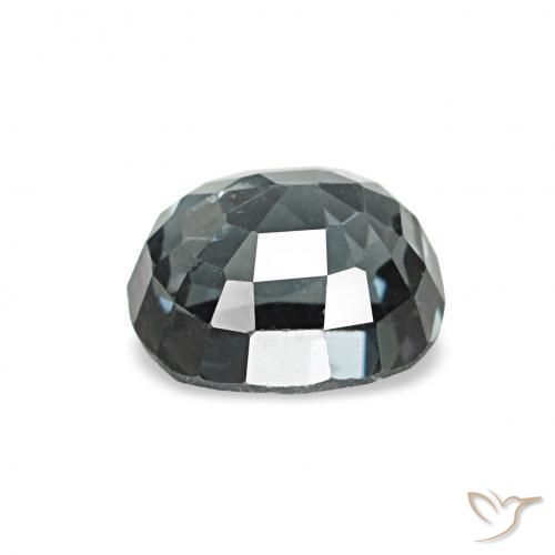 Espinélio Cinza escuro Natural 0.71ct, Almofada, VVS-VS