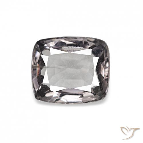 0.73ct Cinza muito claro Espinélio, Almofada, VVS-VS