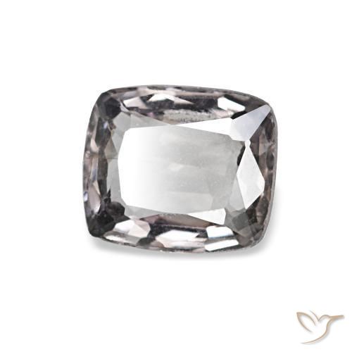 Espinélio Cinza muito claro Natural 0.73ct, Almofada, VVS-VS