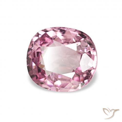 Espinélio Rosa quente Natural 0.64ct, Almofada, VS