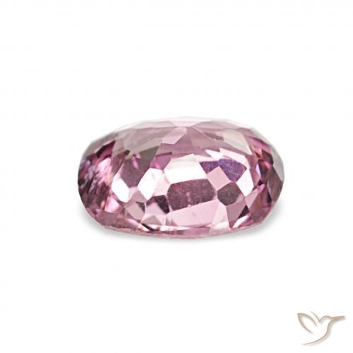 Espinélio Rosa quente Natural 0.64ct, Almofada, VS