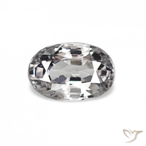 0.77ct Cinza claro Espinélio, oval, VS