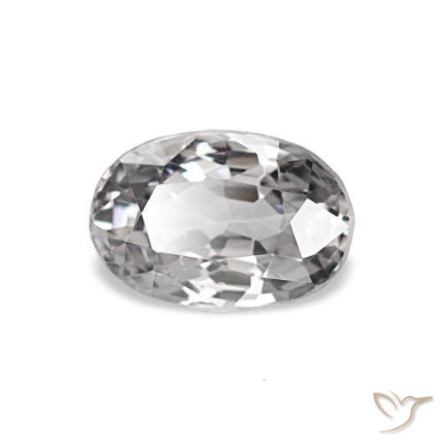 Espinélio Cinza claro Natural 0.77ct, oval, VS