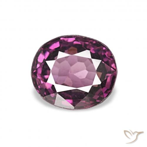 0.81ct Boysenberry Roxo Espinélio, oval, VVS-VS