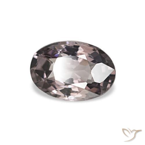 Espinélio Light Greyish Purple Natural 0.57ct, oval, VVS-VS