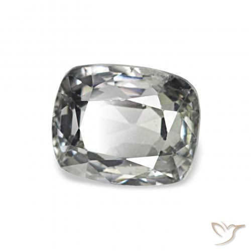 Espinélio cinza médio Natural 0.88ct, Almofada, VVS-VS