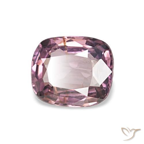 Espinélio roxo médio Natural 0.70ct, Almofada, VVS-VS
